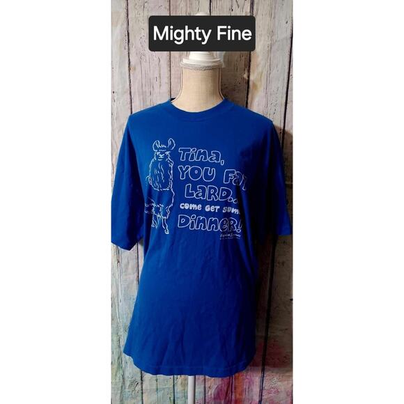 Vtg‎ 2005 Napoleon Dynamite Shirt S Movie Promo Tee Tina Come Get Dinner GUC - Picture 1 of 1